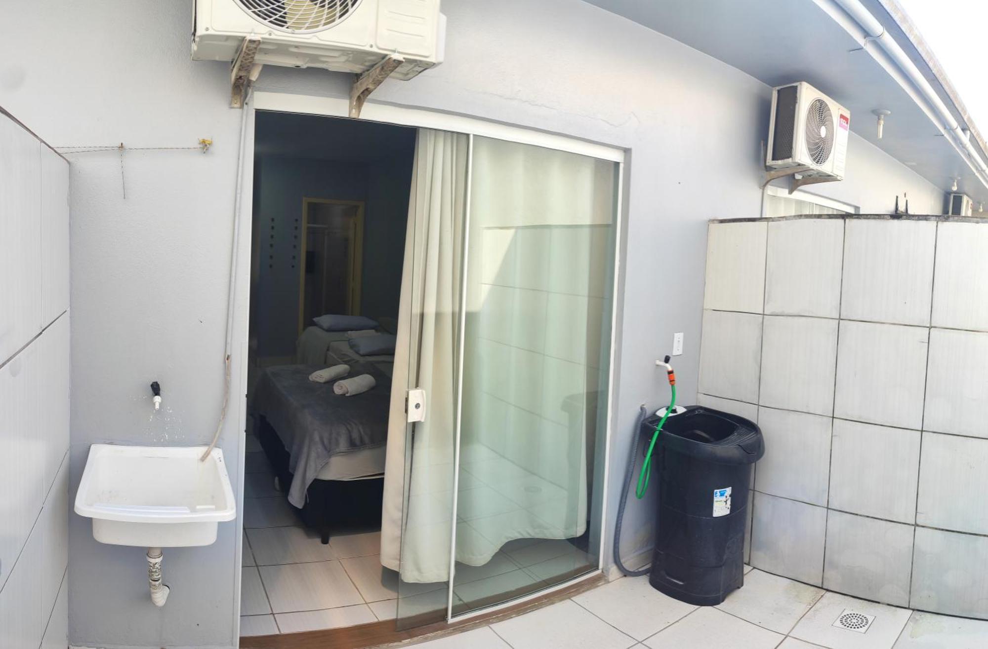 Estudios Individual Na Meia Praia Ar, Wifi, Vaga, Cozinha, Tv Smart - 6 X No Cartao Sem Juros Itapema Esterno foto
