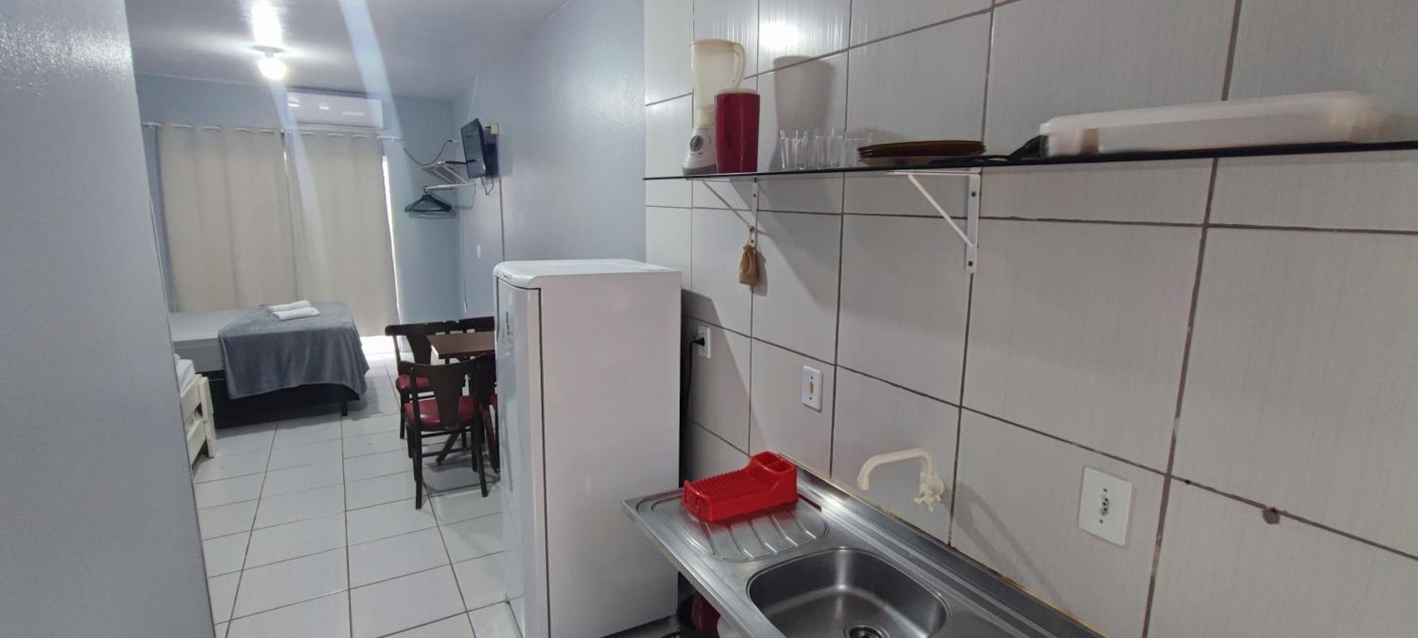 Estudios Individual Na Meia Praia Ar, Wifi, Vaga, Cozinha, Tv Smart - 6 X No Cartao Sem Juros Itapema Esterno foto